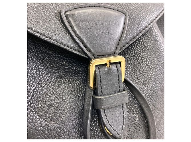 Zaino Louis Vuitton Montsouris PM Nero - vista 15