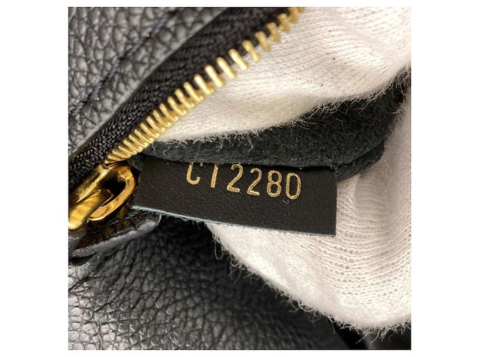 Zaino Louis Vuitton Montsouris PM Nero - vista 7