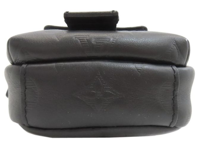 Borsa a tracolla Louis Vuitton Double Phone Pouch Nero - vista 4
