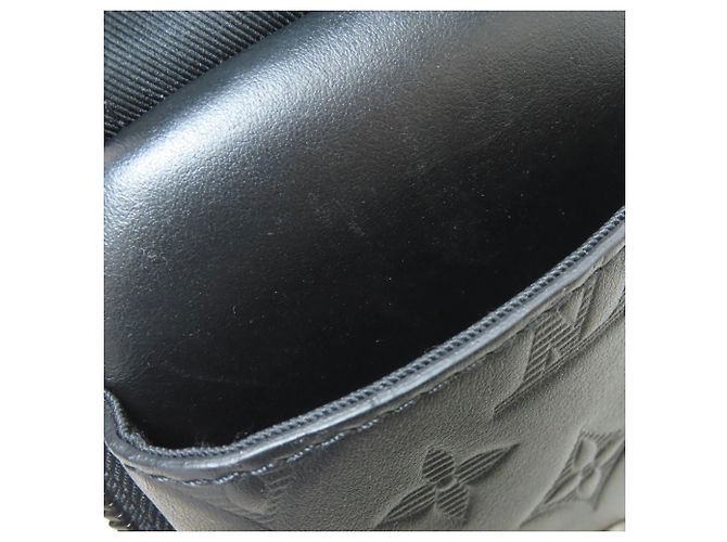 Borsa a tracolla Louis Vuitton Double Phone Pouch Nero - vista 7