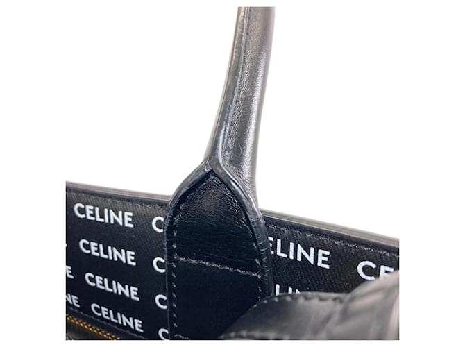 Cabas Céline Borsa Tote Verticale 2-Way Celine Nero - vista 11