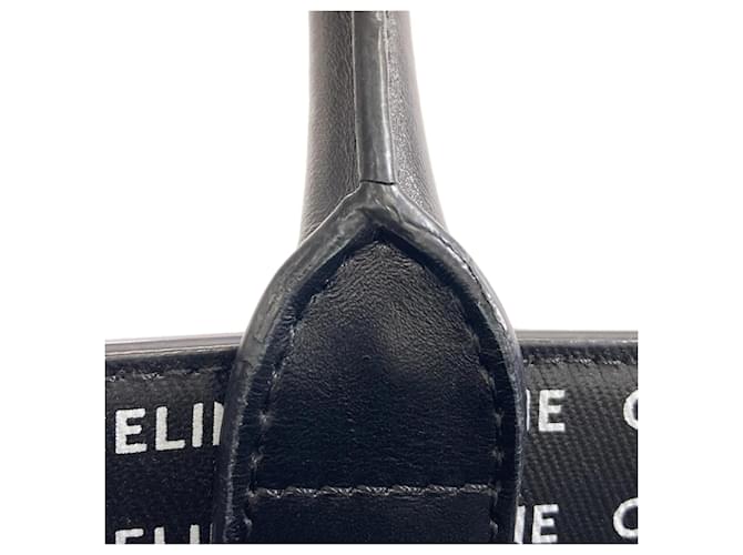 Cabas Céline Borsa Tote Verticale 2-Way Celine Nero - vista 14