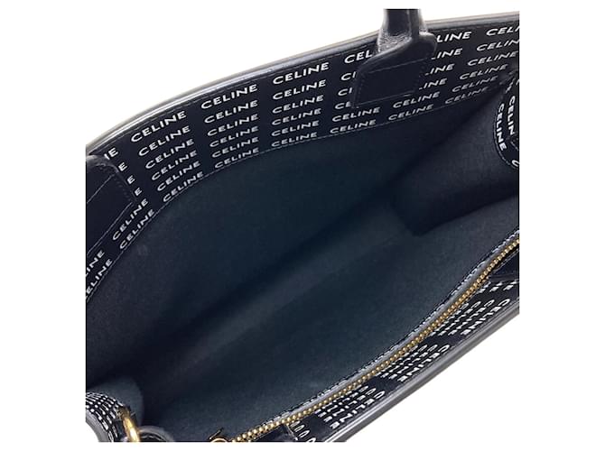 Cabas Céline Borsa Tote Verticale 2-Way Celine Nero - vista 5