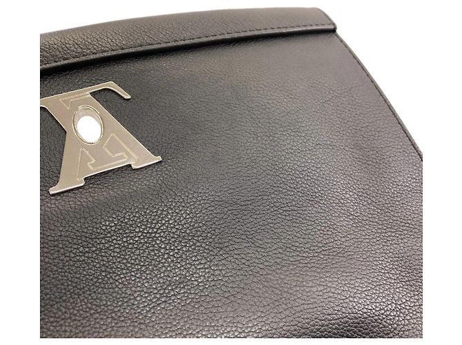 Borsa Louis Vuitton Lockme Cartable Nero - vista 10