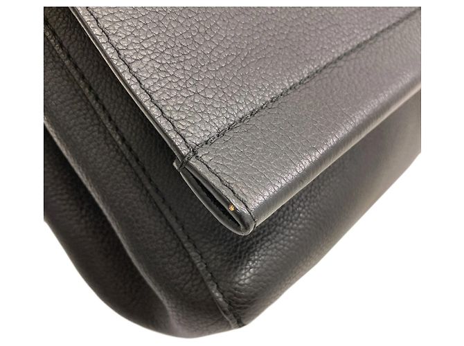 Borsa Louis Vuitton Lockme Cartable Nero - vista 13
