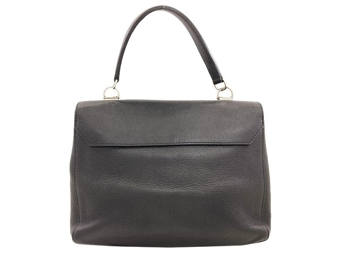 Borsa Louis Vuitton Lockme Cartable Nero - vista 2