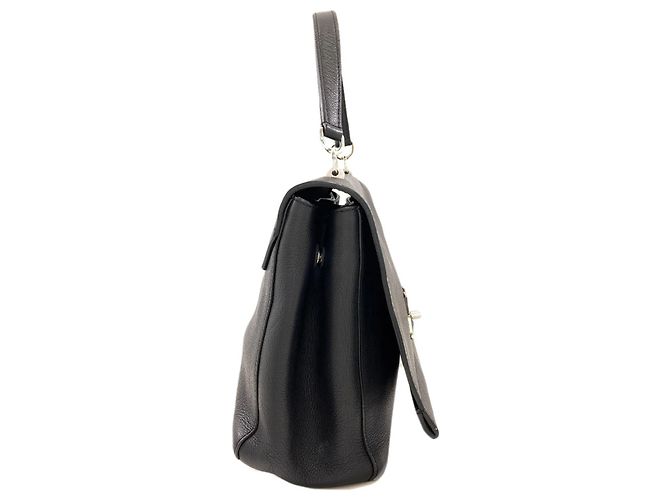 Borsa Louis Vuitton Lockme Cartable Nero - vista 3