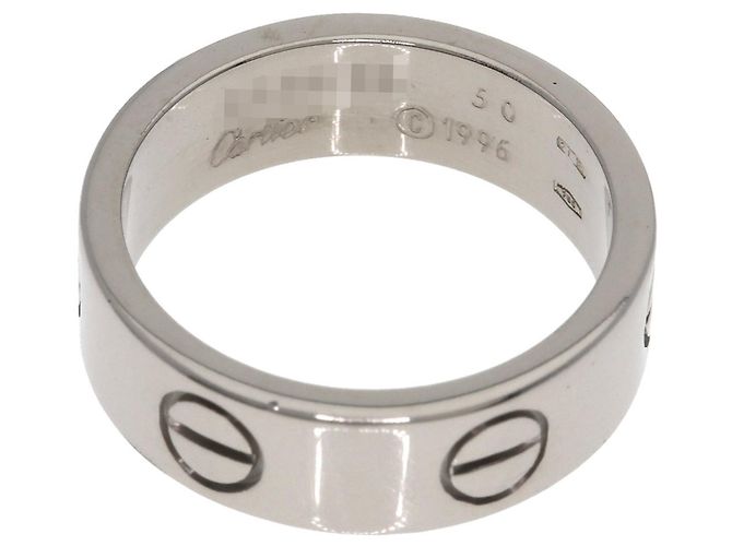 Cartier Love Ring aus 18K Weißgold - Ansicht 4