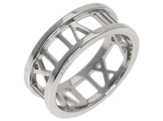 Tiffany & Co. Open Atlas Ring aus 18K Weißgold - Ansicht 2