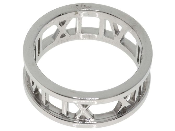 Tiffany & Co. Open Atlas Ring aus 18K Weißgold - Ansicht 4