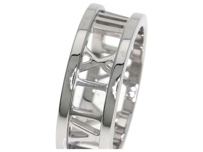 Tiffany & Co. Open Atlas Ring aus 18K Weißgold - Ansicht 6