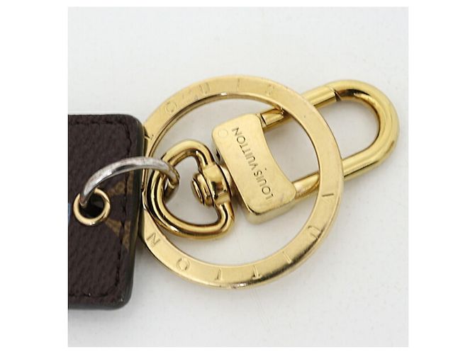Louis Vuitton Portachiavi Monogram Letters Bag Charm/Keychain NBA MP3019 Marrone Multicolore - vista 4
