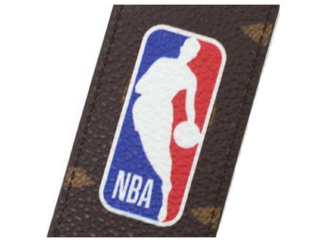 Louis Vuitton Portachiavi Monogram Letters Bag Charm/Keychain NBA MP3019 Marrone Multicolore - vista 6