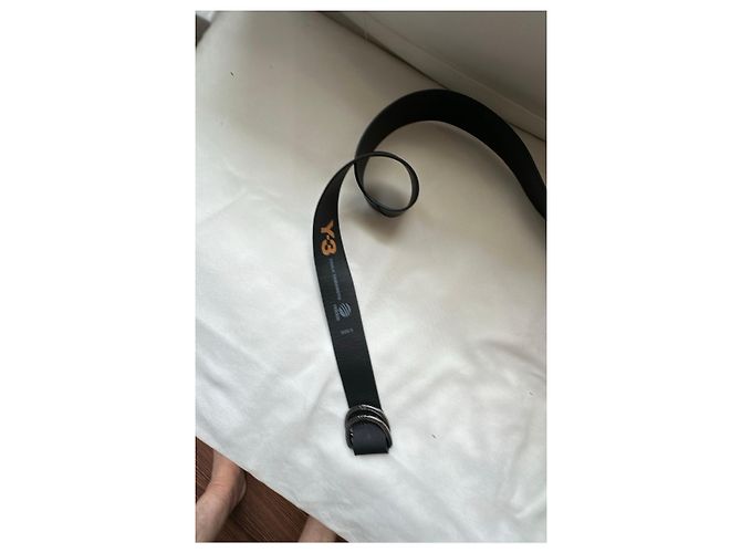 Y3 Cinturón de cuero Y-3 negro - vista 2
