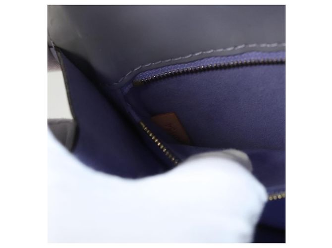 Louis Vuitton Monceau Vernis BB Roxo - vista 6