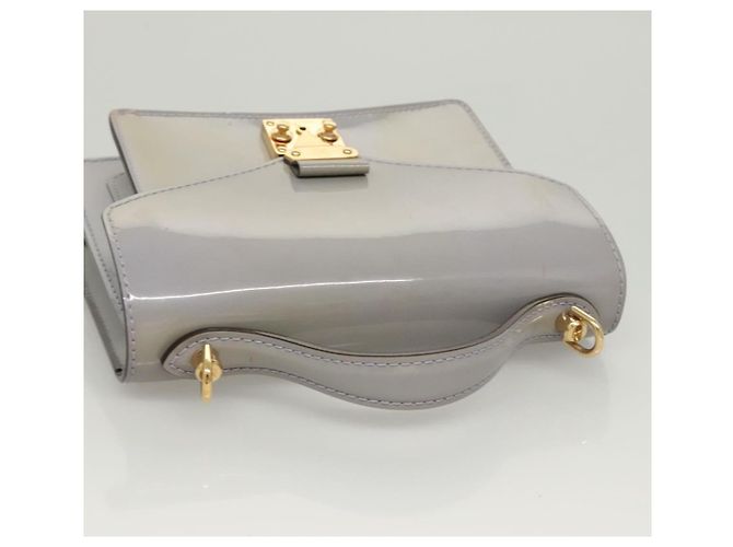 Louis Vuitton Monceau Vernis BB Roxo - vista 7