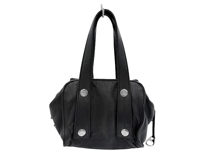 Borsa Bowler Small Chanel Coco Mark Nero - vista 2