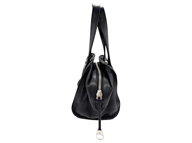 Borsa Bowler Small Chanel Coco Mark Nero - vista 4