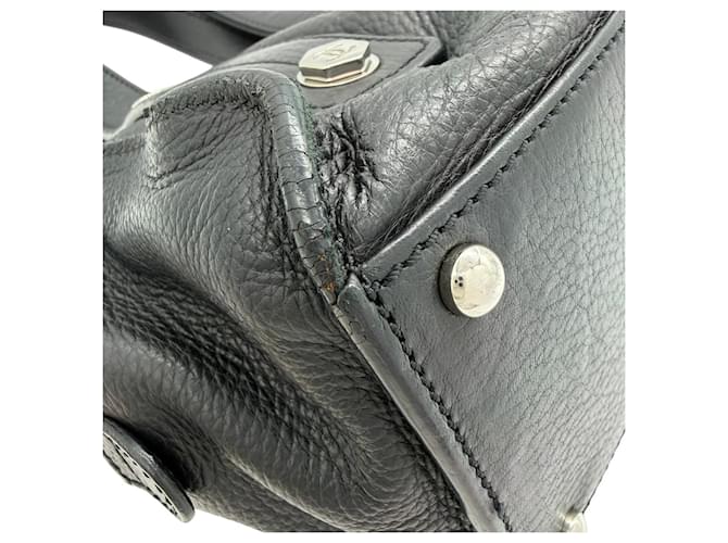 Borsa Bowler Small Chanel Coco Mark Nero - vista 9
