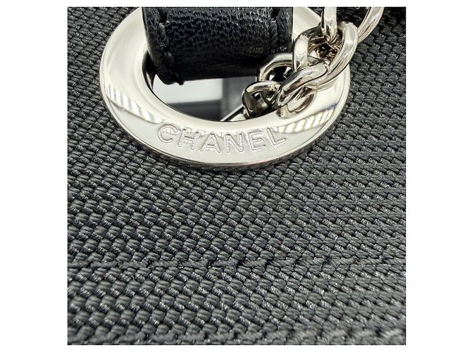 Borsa Tote Chanel Paris Biarritz PM Small Nero - vista 12