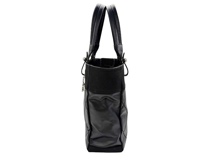 Borsa Tote Chanel Paris Biarritz PM Small Nero - vista 3