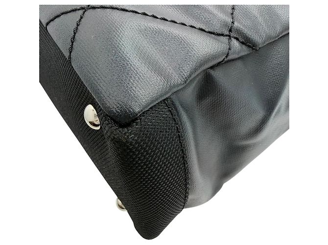 Borsa Tote Chanel Paris Biarritz PM Small Nero - vista 7