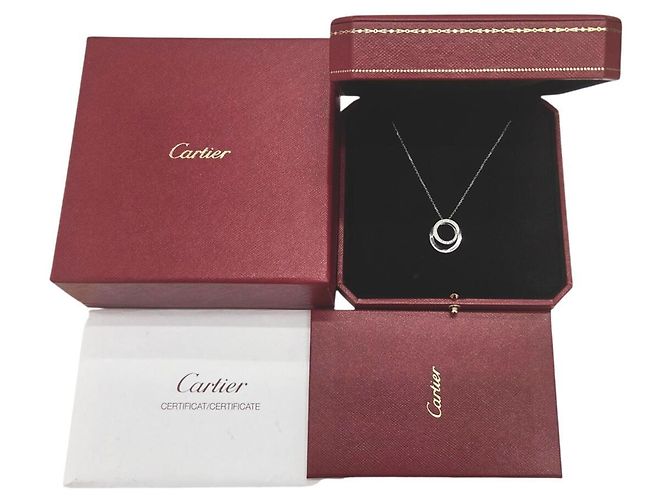 Collana Etincelle de Cartier in oro bianco 18K - vista 11
