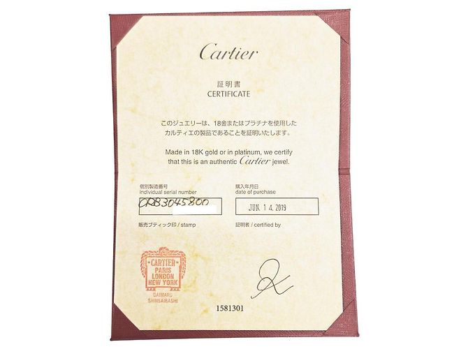 Collana Etincelle de Cartier in oro bianco 18K - vista 12