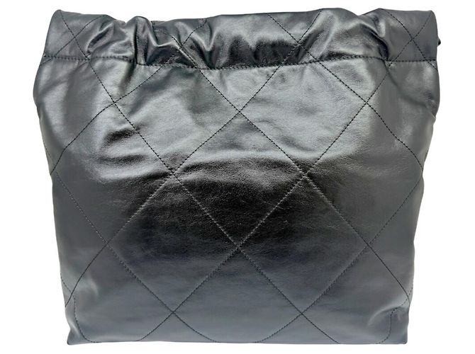 CHANEL Matelassé 22 Small Handbag Schwarz - Ansicht 2
