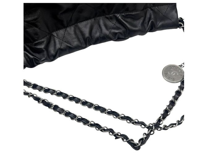 CHANEL Matelassé 22 Small Handbag Schwarz - Ansicht 8