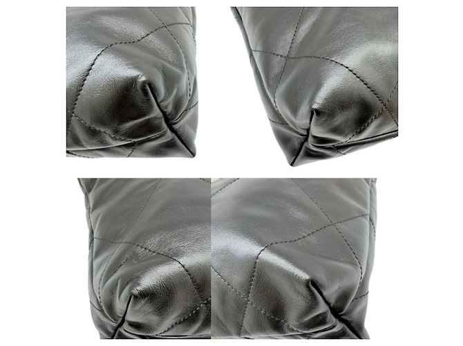 CHANEL Matelassé 22 Small Handbag Schwarz - Ansicht 9