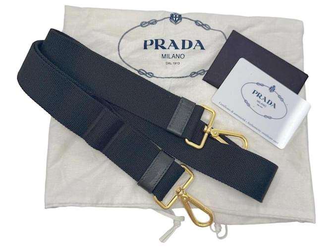 Borsa Prada Canapa B2439G Black Nero - vista 12