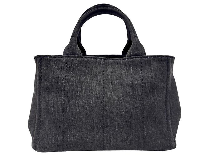Borsa Prada Canapa B2439G Black Nero - vista 2