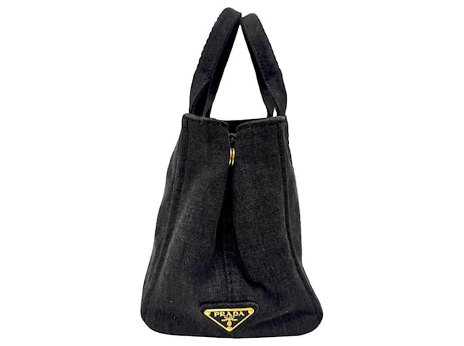 Borsa Prada Canapa B2439G Black Nero - vista 3