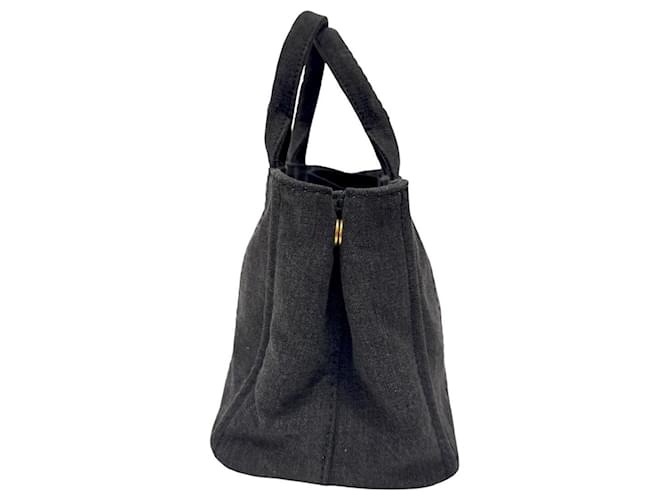Borsa Prada Canapa B2439G Black Nero - vista 4