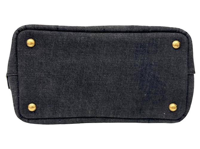 Borsa Prada Canapa B2439G Black Nero - vista 5