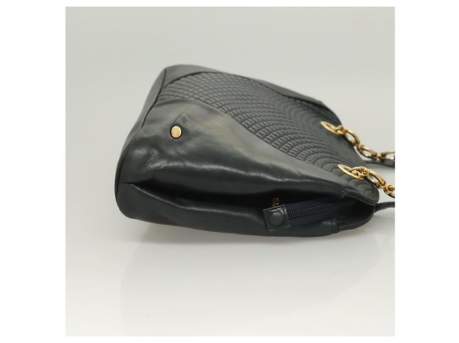 Bally Vintage Pelle trapuntata Nero - vista 3