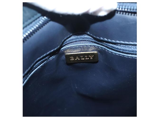 Bally Vintage Pelle trapuntata Nero - vista 6