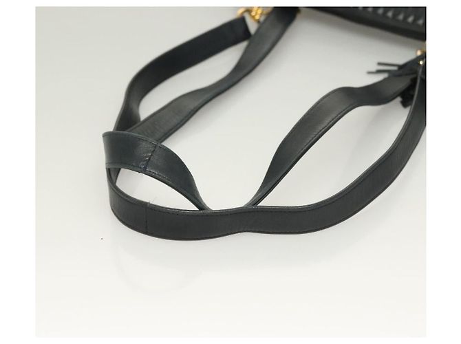 Bally Vintage Pelle trapuntata Nero - vista 7