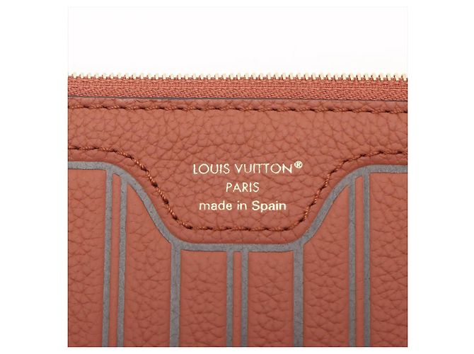 Louis Vuitton Neverfull Pochette Limited Edition Garden Monogram Canvas Large Marrone - vista 4