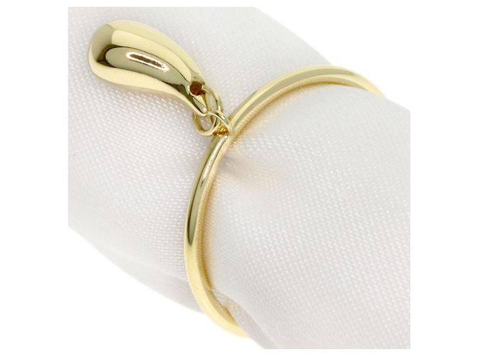 Elsa Peretti Anillo de alianza en forma de lágrima en oro amarillo de 18K de Tiffany & Co. - vista 2
