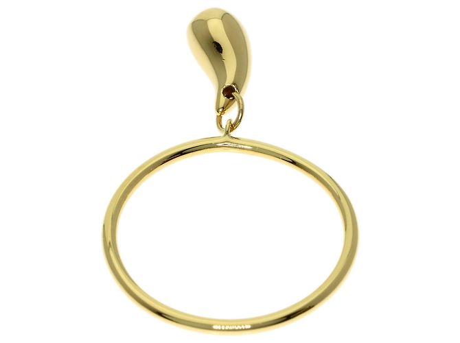 Elsa Peretti Anillo de alianza en forma de lágrima en oro amarillo de 18K de Tiffany & Co. - vista 4