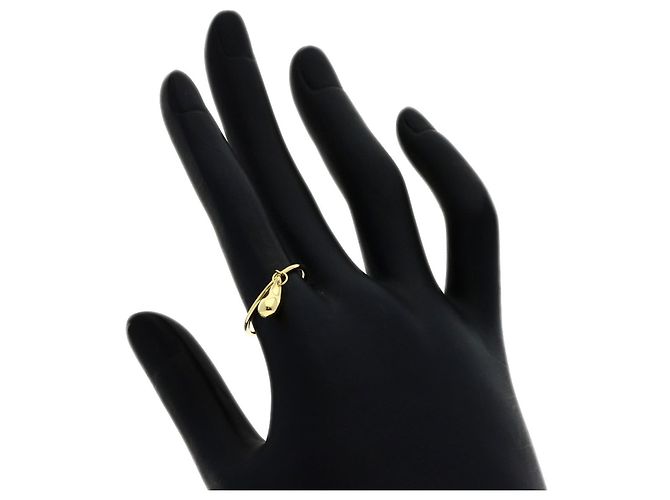 Elsa Peretti Anillo de alianza en forma de lágrima en oro amarillo de 18K de Tiffany & Co. - vista 6
