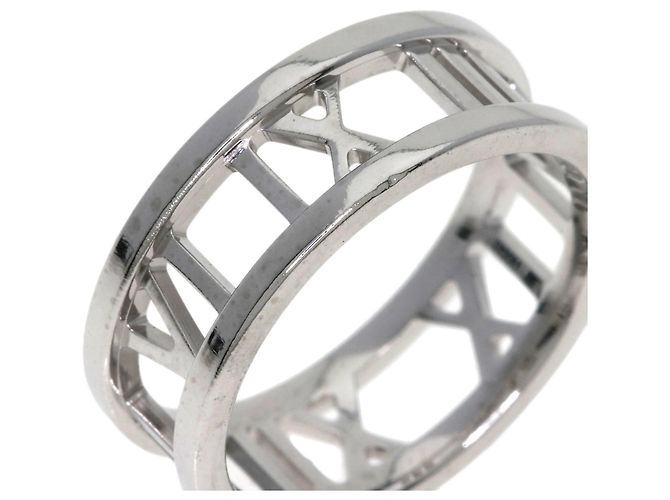 Tiffany & Co. Open Atlas Ring aus 18K Weißgold - Ansicht 7