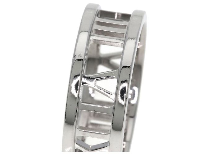 Tiffany & Co. Open Atlas Ring aus 18K Weißgold - Ansicht 8