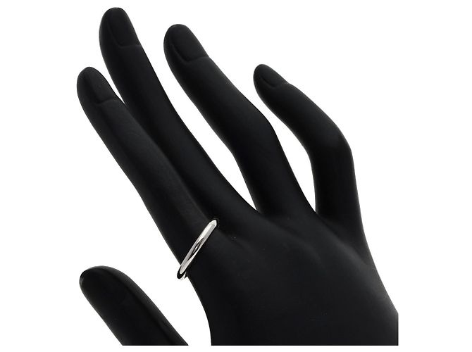 Cartier 1895 Trauring aus Platin - Ansicht 5