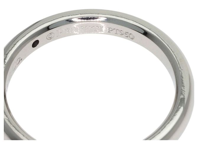 Tiffany & Co. Platinring mit Diamant - Ansicht 5