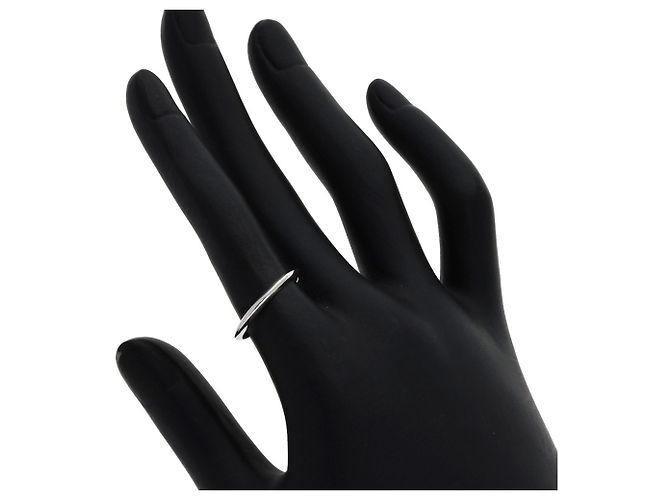 Tiffany & Co. Knife Edge Ring aus Platin - Ansicht 5