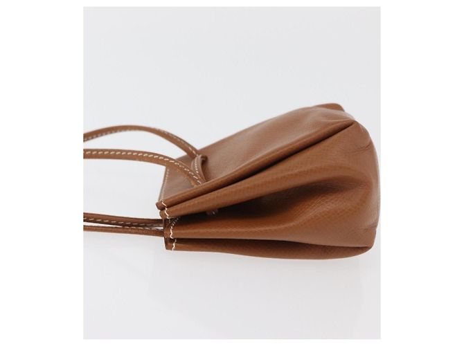 Pochette Vespa in pelle Hermès Marrone - vista 4