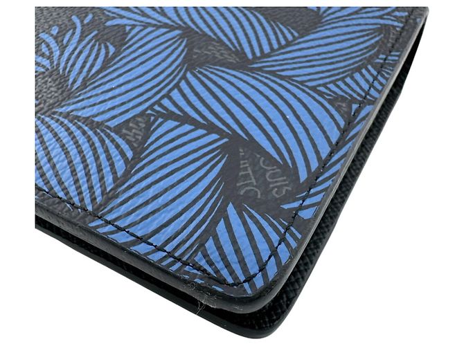 Louis Vuitton Damier Long Wallet Black - view 3